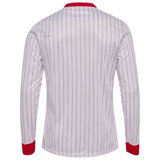 Maglia Manica Lunga Mondiali 2026 Trasferta Danimarca Uomo Maglia Manica Lunga Mondiali 2026 Trasferta Danimarca Uomo