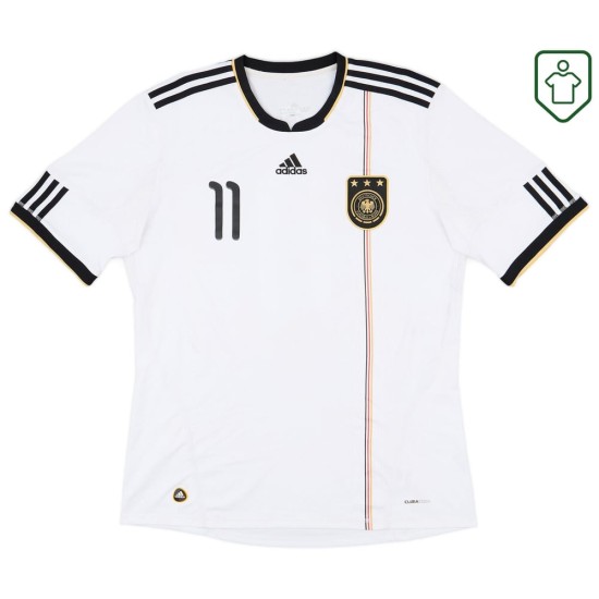 Maglia retrò Germania 2010/11 casa da uomo Klose #11 Maglia retrò Germania 2010/11 casa da uomo Klose #11