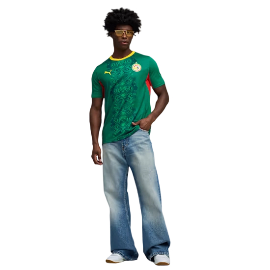 Maglia Mondiali 2026 Trasferta Senegal Bambino Maglia Mondiali 2026 Trasferta Senegal Bambino