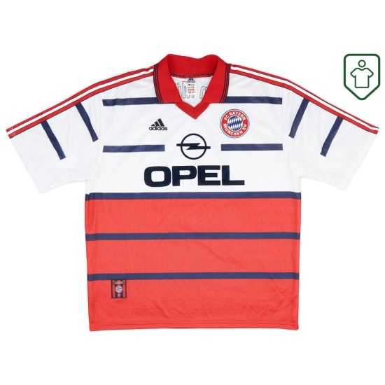 Maglia retrò Bayern Monaco 1998/00 Trasferta Uomo Matthäus #10 Maglia retrò Bayern Monaco 1998/00 Trasferta Uomo Matthäus #10