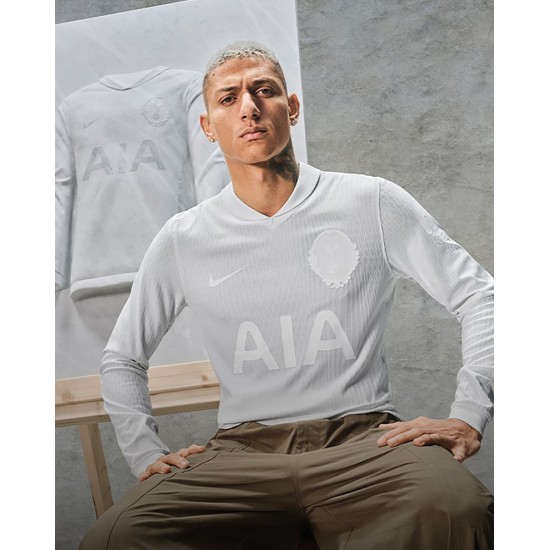 Bambini Tottenham Hotspur stagione 2025/26 FA Cup 1901 125º anniversario maglia a maniche lunghe