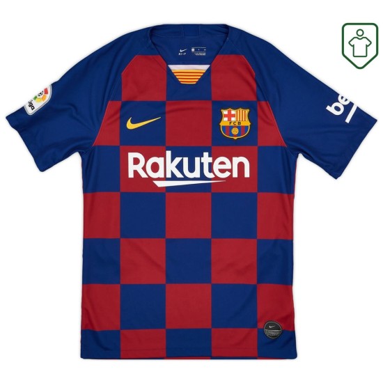 Uomo Maglia retro casa FC Barcellona 2019/20 Messi #10