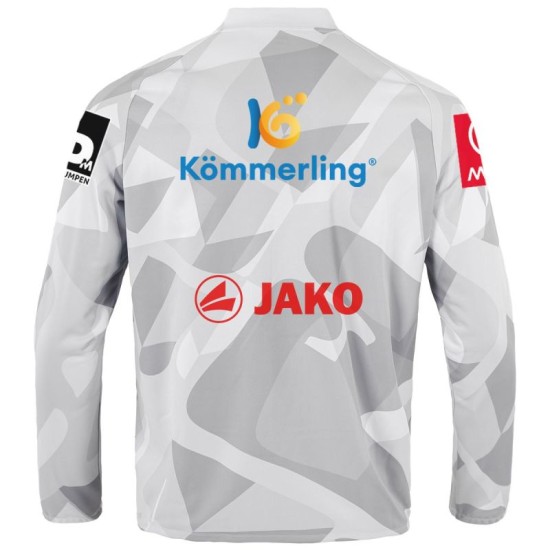 Maglia bambino Mainz 05 2025/26 terza riscaldamento sponsor maniche lunghe Maglia bambino Mainz 05 2025/26 terza riscaldamento sponsor maniche lunghe