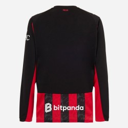 Uomo Milan Maglia Manica Lunga Casa 2025/26 Uomo Milan Maglia Manica Lunga Casa 2025/26