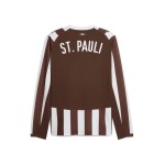 Maglia Home Manica Lunga FC St. Pauli 2025/26 Bambino Maglia Home Manica Lunga FC St. Pauli 2025/26 Bambino