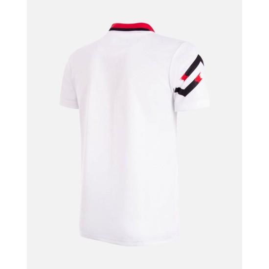 Maglia Retrò Trasferta Bianca Nottingham Forest Uomo 1992/93 Maglia Retrò Trasferta Bianca Nottingham Forest Uomo 1992/93