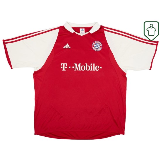 Maglia retrò Bayern Monaco 2003/04 Casa Uomo Ballack #13 Maglia retrò Bayern Monaco 2003/04 Casa Uomo Ballack #13