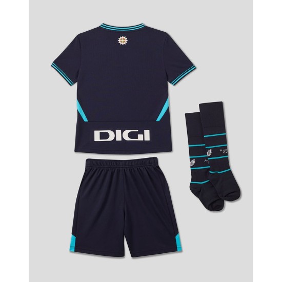 Kit da trasferta Athletic Bilbao 2025/26 da bambino