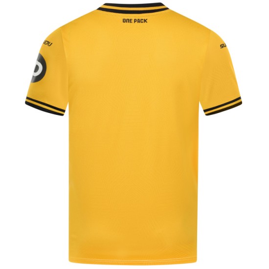 Maglia Casa Wolverhampton Wanderers Uomo 2024/25 Maglia Casa Wolverhampton Wanderers Uomo 2024/25