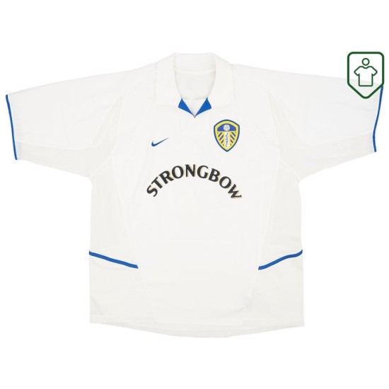 Maglia retrò casa uomo Leeds United 2002/03 Fowler #27 Maglia retrò casa uomo Leeds United 2002/03 Fowler #27