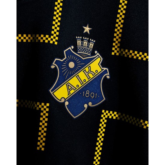 Maglia europea casa AIK 2025 bambino Maglia europea casa AIK 2025 bambino