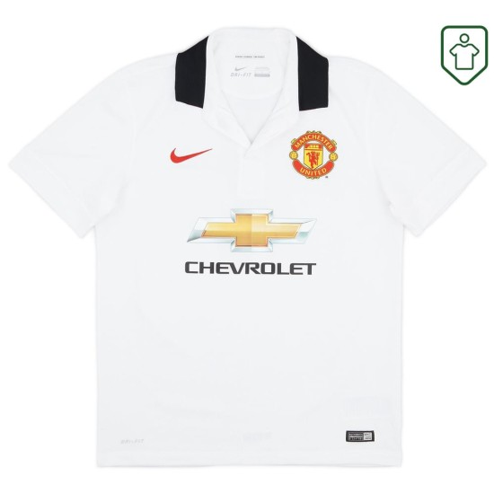 Maglia retrò trasferta uomo Manchester United 2014/15 Falcao #9 Maglia retrò trasferta uomo Manchester United 2014/15 Falcao #9