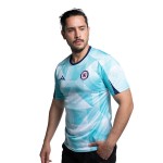Maglia Bambino Cruz Azul Terza Riscaldamento 2025/26 – Turchese/Bianco Maglia Bambino Cruz Azul Terza Riscaldamento 2025/26 – Turchese/Bianco