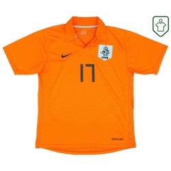 Maglia retrò Paesi Bassi 2006/08 casa da uomo V.Persie #17 Maglia retrò Paesi Bassi 2006/08 casa da uomo V.Persie #17