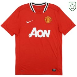 Maglia retrò casa uomo Manchester United 2011/12 Rooney #10 Maglia retrò casa uomo Manchester United 2011/12 Rooney #10