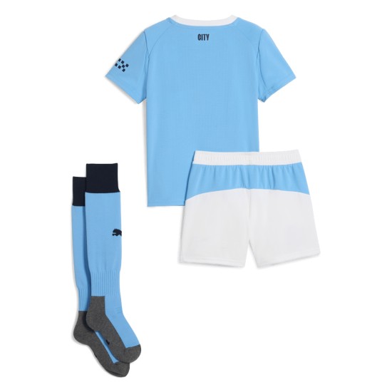 Kit Home Manchester City 2025/26 Bambino Kit Home Manchester City 2025/26 Bambino