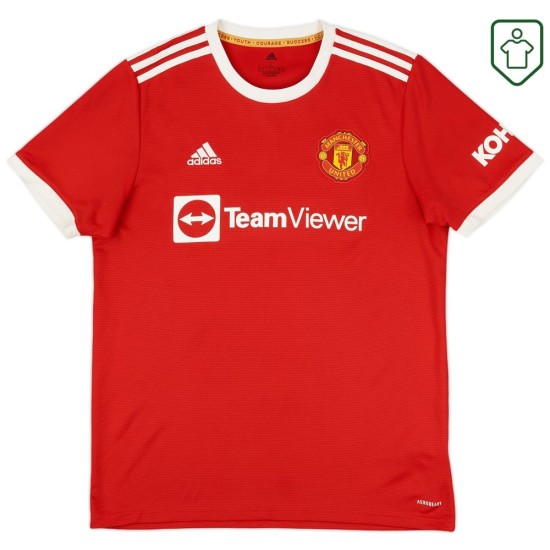 Maglia retrò casa uomo Manchester United 2021/22 Shaw #23 Maglia retrò casa uomo Manchester United 2021/22 Shaw #23