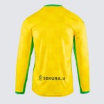 Maglia a Maniche Lunghe Casalinga Uomo Norwich City 2024/25 Maglia a Maniche Lunghe Casalinga Uomo Norwich City 2024/25
