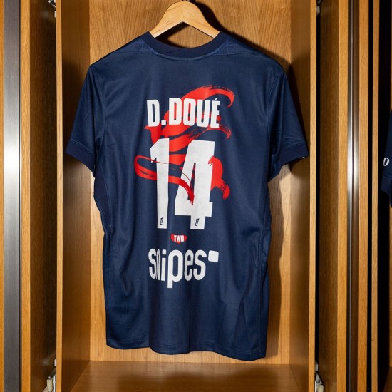 Bambino PSG 2025/26 Maglia Casa Capodanno Lunare D.Doué #14 Bambino PSG 2025/26 Maglia Casa Capodanno Lunare D.Doué #14