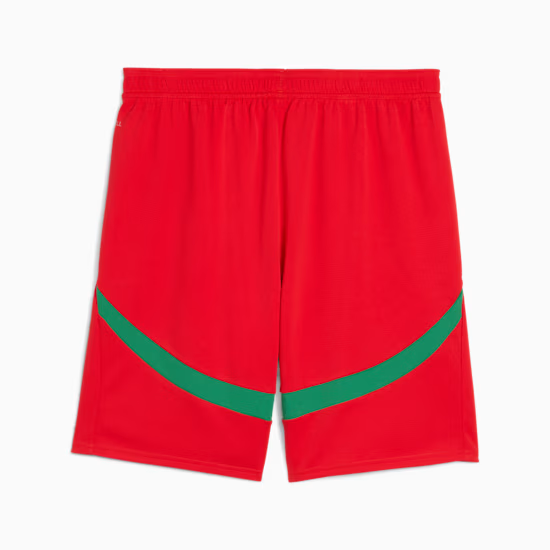 Terzo pantaloncino Marocco 2025 bambino - rosso Terzo pantaloncino Marocco 2025 bambino - rosso
