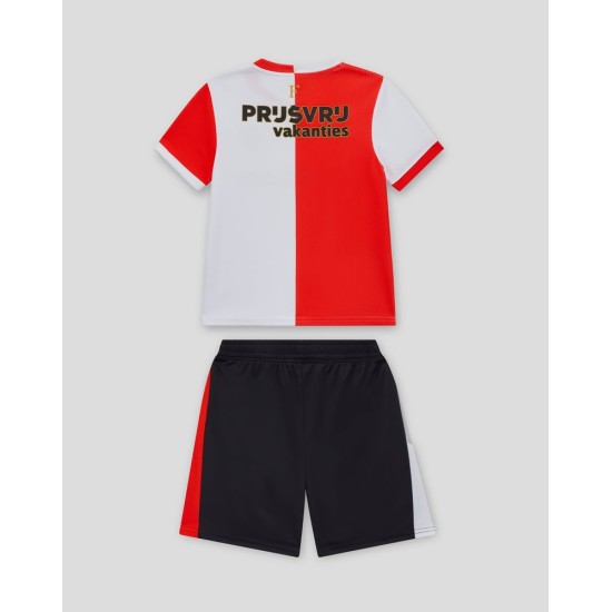 Kit Home Feyenoord 2025/26 per bambini Kit Home Feyenoord 2025/26 per bambini