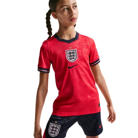 Maglia Coppa del Mondo 2026 Trasferta Inghilterra Bambino Maglia Coppa del Mondo 2026 Trasferta Inghilterra Bambino