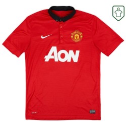 Maglia retrò casa uomo Manchester United 2013/14 Chicharito #14 Maglia retrò casa uomo Manchester United 2013/14 Chicharito #14