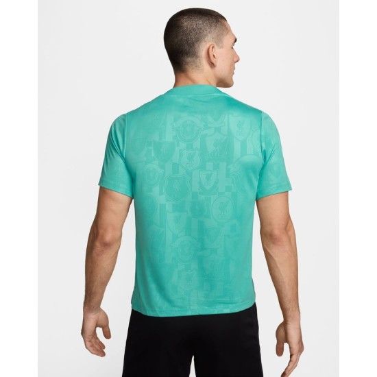 Maglia Pre Match Trasferta Liverpool Uomo 2024/25 Maglia Pre Match Trasferta Liverpool Uomo 2024/25