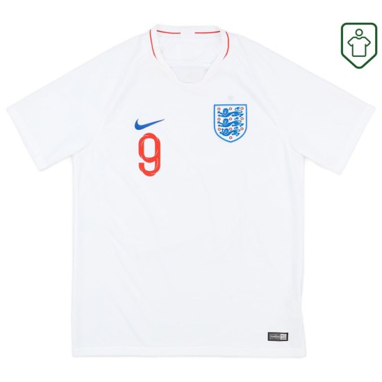 Maglia retrò Inghilterra 2018/19 casa da uomo Kane #9 Maglia retrò Inghilterra 2018/19 casa da uomo Kane #9