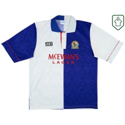 Maglia retrò Blackburn Rovers 1992/94 Casa Uomo #6 Maglia retrò Blackburn Rovers 1992/94 Casa Uomo #6