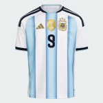 Maglia Ufficiale Casa Argentina 2026 Bambino J. ALVAREZ #9 Maglia Ufficiale Casa Argentina 2026 Bambino J. ALVAREZ #9