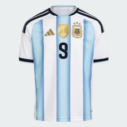 Maglia Ufficiale Casa Argentina 2026 Uomo J. ALVAREZ #9 Maglia Ufficiale Casa Argentina 2026 Uomo J. ALVAREZ #9