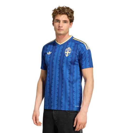 Maglia Coppa del Mondo 2026 Trasferta Svezia Donna Maglia Coppa del Mondo 2026 Trasferta Svezia Donna