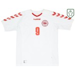 Maglia retrò Danimarca 2003/04 trasferta da uomo Tomasson #9 Maglia retrò Danimarca 2003/04 trasferta da uomo Tomasson #9