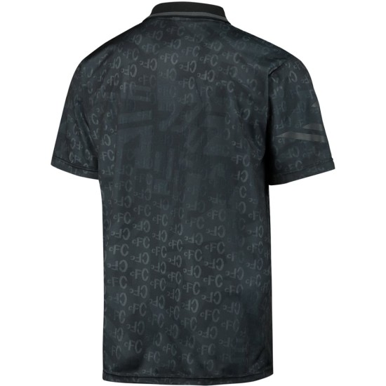 Maglia Retrò Black Out Chelsea Donna 2023 Maglia Retrò Black Out Chelsea Donna 2023
