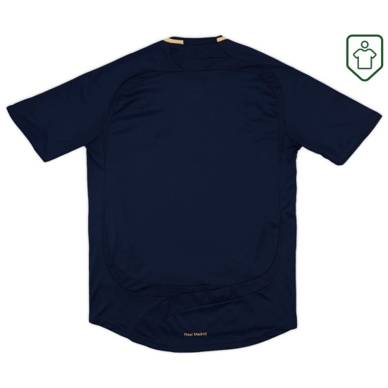 Uomo Maglia retro trasferta Real Madrid 2007/08 Nera Uomo Maglia retro trasferta Real Madrid 2007/08 Nera