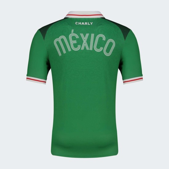 Maglia Heritage Edizione Speciale Messico 2025 Uomo - Verde Maglia Heritage Edizione Speciale Messico 2025 Uomo - Verde