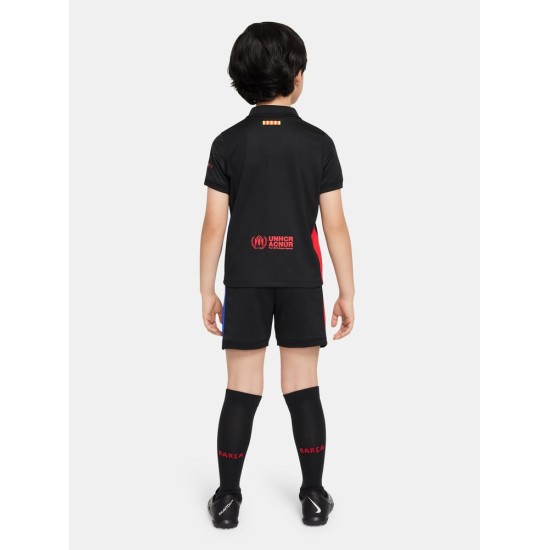 Kit Trasferta Bambino FC Barcelona 2024/25 Kit Trasferta Bambino FC Barcelona 2024/25