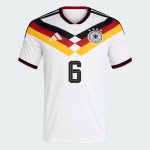 Maglia Ufficiale Casa Germania 2026 Bambino KIMMICH #6 Maglia Ufficiale Casa Germania 2026 Bambino KIMMICH #6