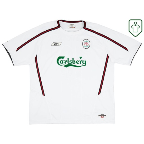 Maglia retrò trasferta uomo Liverpool 2003/04 Owen #10 Maglia retrò trasferta uomo Liverpool 2003/04 Owen #10