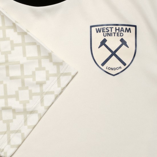 Bambino West Ham United 2025/26 Terza Maglia Pre Gara Bambino West Ham United 2025/26 Terza Maglia Pre Gara