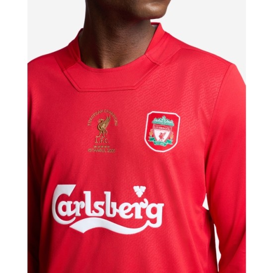 Maglia Uomo Liverpool Manica Lunga Istanbul 2005 Maglia Uomo Liverpool Manica Lunga Istanbul 2005
