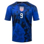 Ricardo Pepi #9 USMNT Maglia Trasferta Coppa del Mondo 2022 Ricardo Pepi #9 USMNT Maglia Trasferta Coppa del Mondo 2022