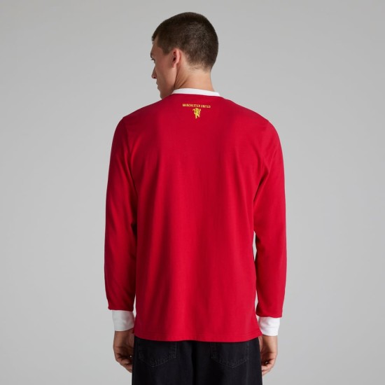 Maglia Retrò Finale FA Cup Manica Lunga Manchester United Bambino 1963 Maglia Retrò Finale FA Cup Manica Lunga Manchester United Bambino 1963