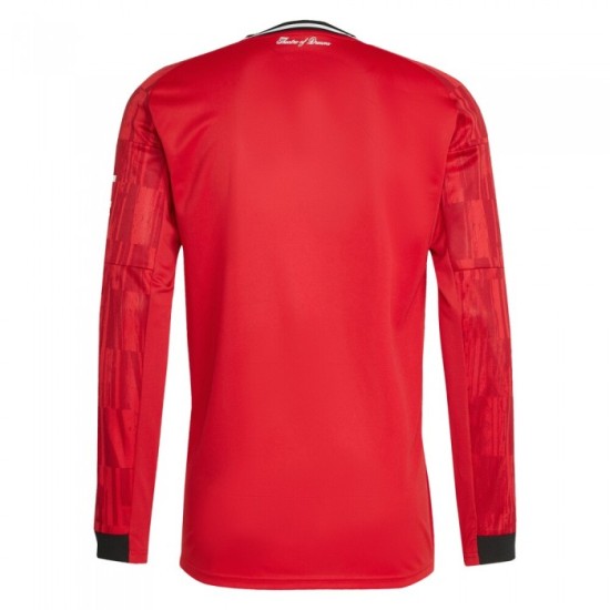 Maglia Casa Manica Lunga Manchester United 2025/26 Bambino Maglia Casa Manica Lunga Manchester United 2025/26 Bambino