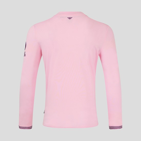 Maglia Maniche Lunghe Trasferta Brentford Uomo 2024/25 Maglia Maniche Lunghe Trasferta Brentford Uomo 2024/25