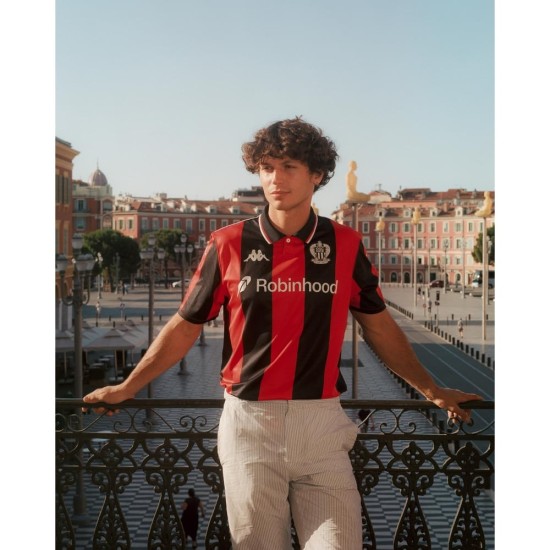 Maglia Home Uomo OGC Nice 2025/26 Maglia Home Uomo OGC Nice 2025/26