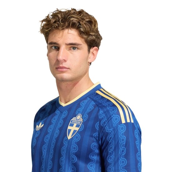 Maglia Coppa del Mondo 2026 Trasferta Svezia Donna Maglia Coppa del Mondo 2026 Trasferta Svezia Donna