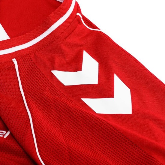 Maglia Mondiale 2026 Casa Danimarca Uomo Maglia Mondiale 2026 Casa Danimarca Uomo