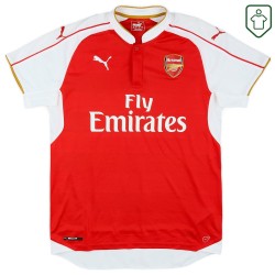 Maglia retrò casa uomo Arsenal 2015/16 Arteta #8 Maglia retrò casa uomo Arsenal 2015/16 Arteta #8